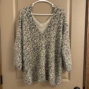 BKE Boutique Leopard Print Shirt (NWT)